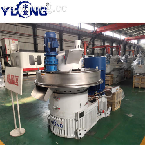 YULONG XGJ560 Keruing máquina de fabricación de pellets de aserrín de madera